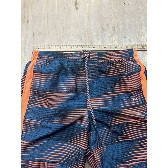 Nike Men’s Swim Trunks XL Orange Blue - Picture 6 of 7